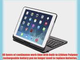 Devicewear 360 Degree Rotating Swivel Ultra Thin Bluetooth Keyboard Case Multiple viewing Case/Stand