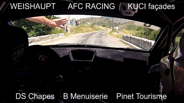 Rallye du Laragnais ES9Plan du Bourg OBERTI/CORMERAIS 207 S2000