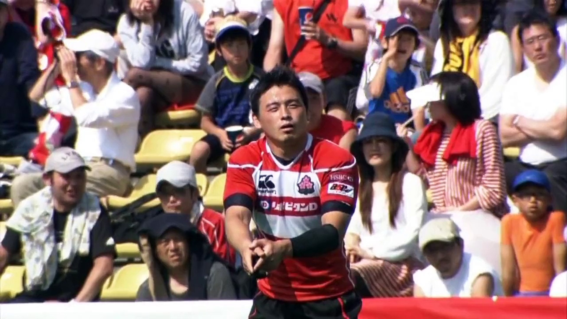 ⁣Onozawa still young : Rugby Asian 5 Nations 2012 JAPAN vs HONG KONG
