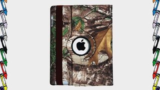 Realtree Extra Green Camo 360 Degree Rotating cover case for Ipad 2 3 and 4th generation