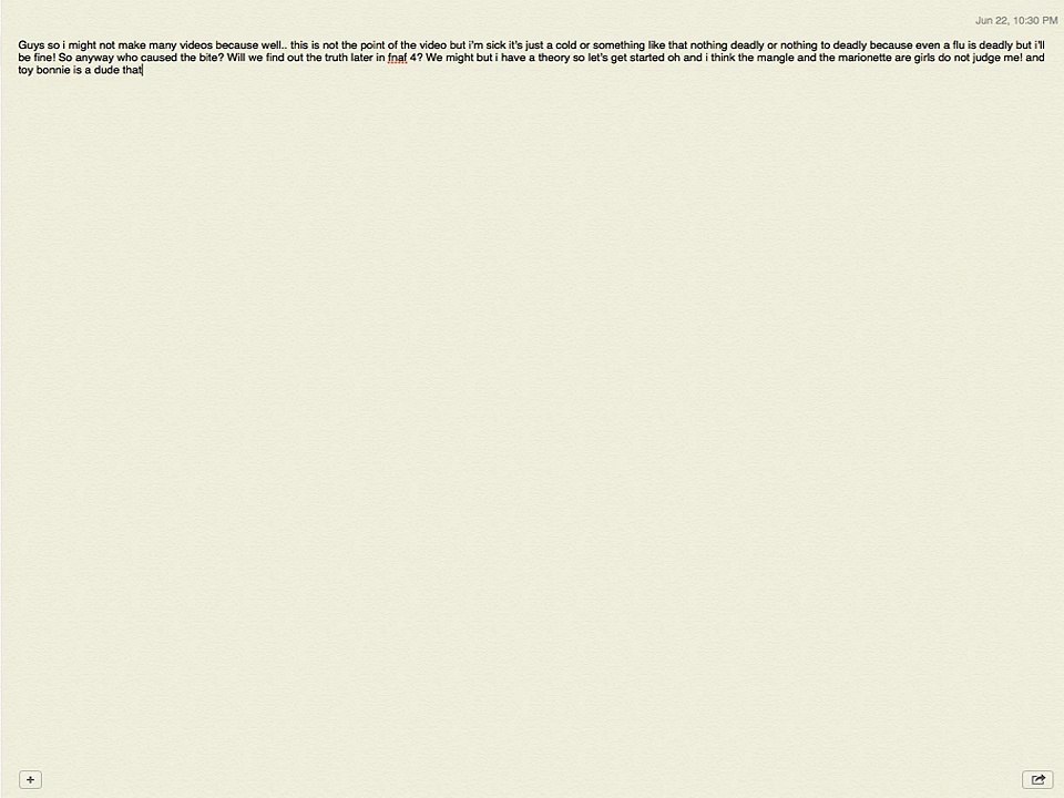 Fnaf theory 1 the bite of 87