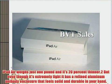 Apple iPad AIR MF009LL/A (64GB Wi-Fi 4G LTE Black with Space Gray)