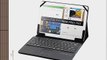 SUPERNIGHT Universal 11-12 Inch Tablet Bluetooth Touchpad Keyboard Portfolio Case - DETACHABLE