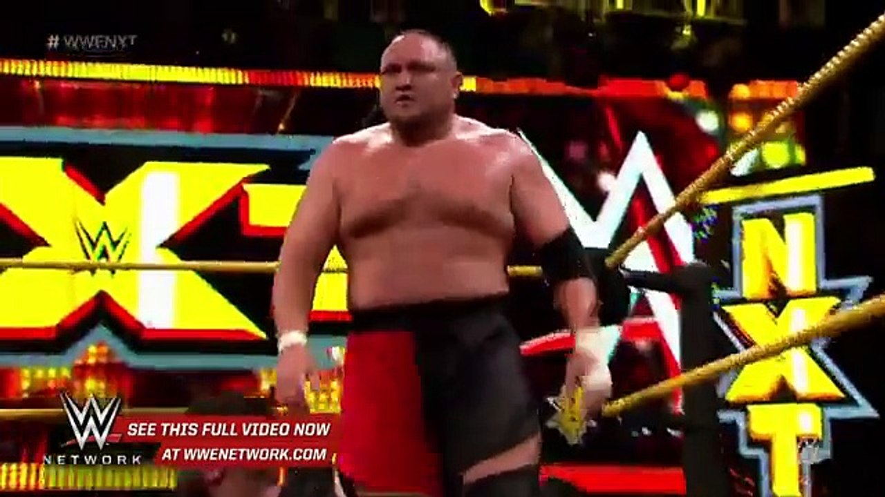 Samoa Joe vs. Kevin Owens WWE NXT_ June 18_ 2015