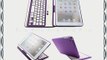 FOME QWERTY US Layout Exact 360 Degree Rotating Rotation Hard Shell Wireless Bluetooth and