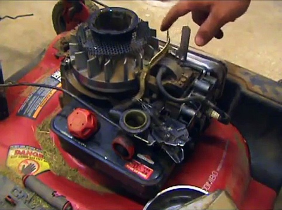Linkage & Spring replacement on a Briggs & Stratton Quattro 4 HP Murray