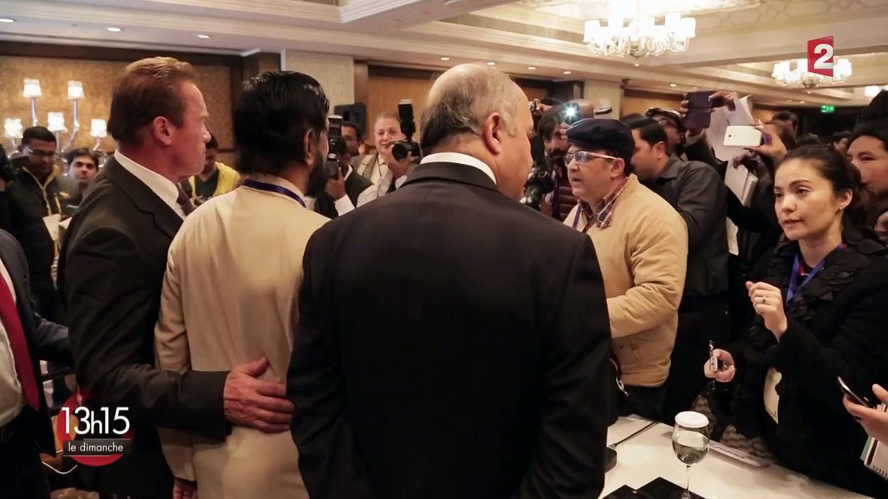 Arnold Schwarzenegger : "Fabius is fabulous !"