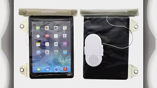 Aleratec Universal Splash Water-resistant Pouch IPX4 with Speaker for iPad and up to 10.1 inch