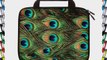 Designer Sleeves Peacock Tablet Sleeve with Handles for iPad 2/3/4 and 8.9-10-Inch Tablets