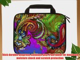 Designer Sleeves 8.9-Inch to 10-Inch Paisley Blush Tablet Sleeve/iPad Sleeve with Handles Rainbow