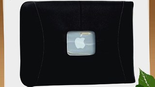 MacCase Premium Leather 13 MacBook Sleeve - Black