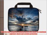 Designer Sleeves 8.9-Inch to 10-Inch Sunset Tablet Sleeve/iPad Sleeve with Handles Blue/Grey