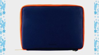 VanGoddy Irista Sleeve City PRO PU Faux Leather Pouch Cover NAVY BLUE