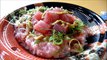 [ Japanese cuisine ] Eating Japanese food Sushi  Tuna sashimi bowl  Kaisendon まぐろ海鮮丼