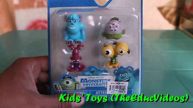 Monsters University Toys Miniatures Disney Pixar Monsters Inc Toys Review