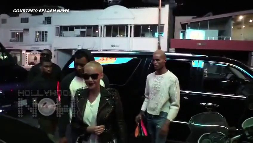 Amber Rose-Hot-NUDE-SEX At Wiz Khalifa Controversy 2015