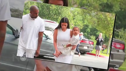 Kim Kardashian & Kanye West_ North West Celebrate Easter 2015
