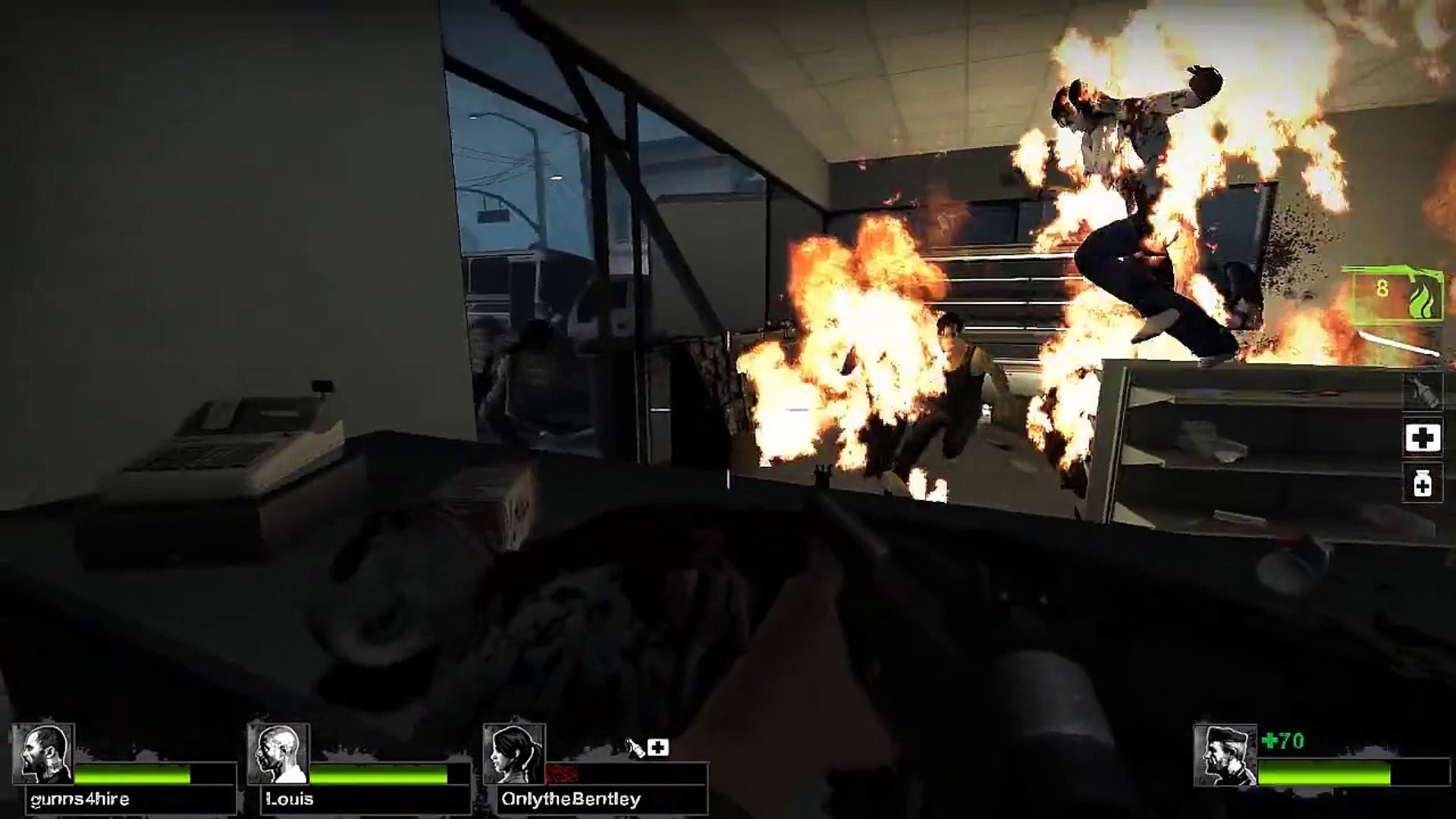L4d2 Zombies Death Toll Pt 2 With Gunns And Bentley Video Dailymotion
