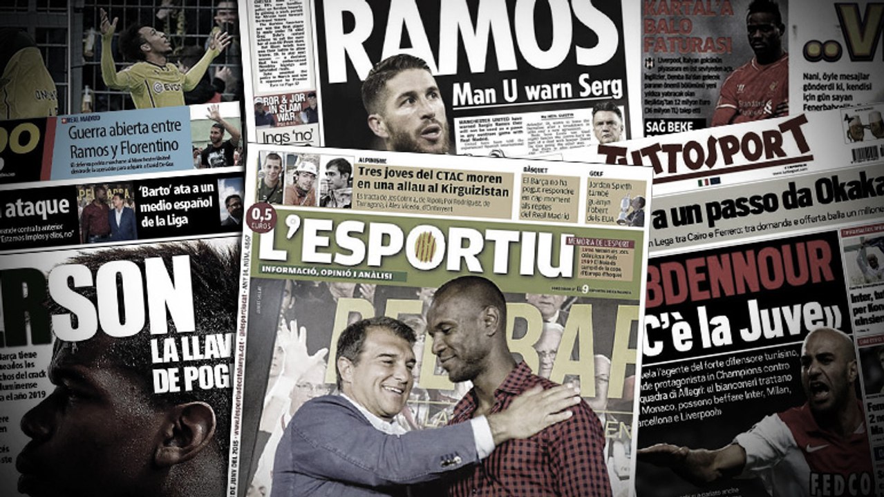 Le Barça tient la clé du dossier Pogba, Arsenal offre 40 M€ pour un ancien de L1