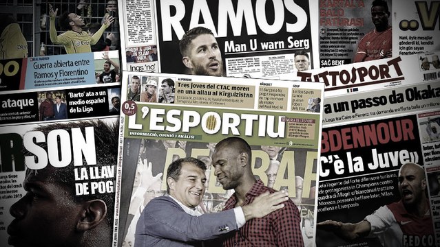 Le Barça tient la clé du dossier Pogba, Arsenal offre 40 M€ pour un ancien de L1