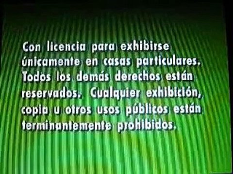 Opening To The Lion King(El Rey Leon)(Spanish Copy) VHS(1995)