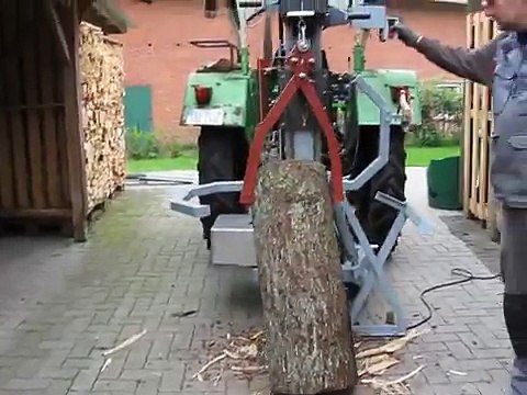 Holzspalter Holzhäuer HSP 20 Bausatz mit einigen Eigenbau Änderungen