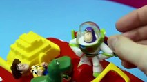 Disney Pixar Cars Lightning Mcqueen and Buzz Lightyear save Toy Story Woody Just4fun290