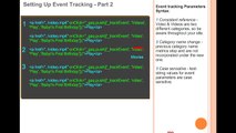 Google Analytics Education: Setting Up Event Tracking - Pt2