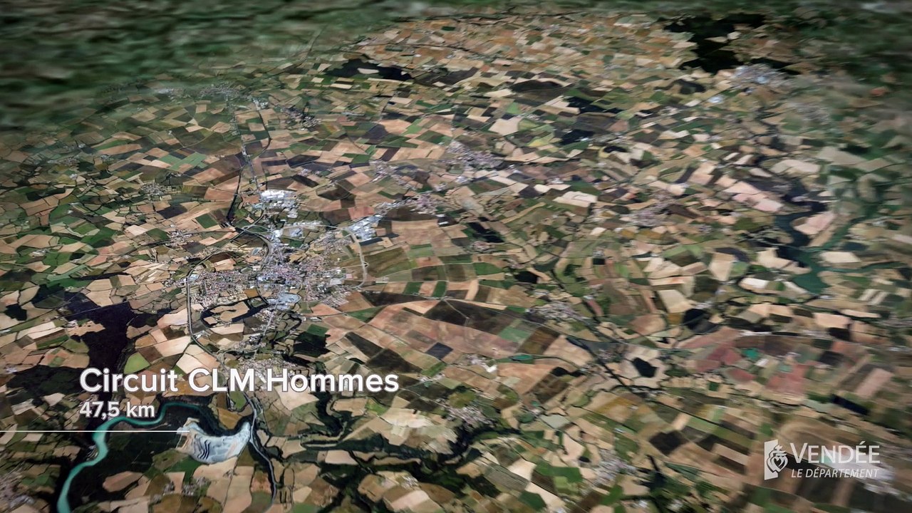 Championnats de France route - Parcours CLM HOMMES