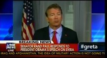Response On Obama's Syria Speech From Gop Senator Rand Paul