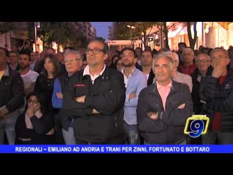 Emiliano ad Andria e Trani per Zinni, Fortunato e Bottaro