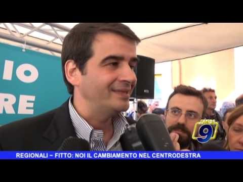 REGIONALI | Fitto: Noi il cambiamento nel centrodestra