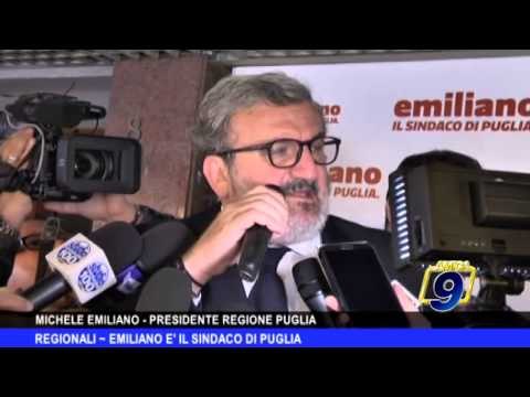 REGIONALI | Emiliano è il sindaco di Puglia