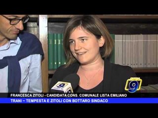 TRANI | Tempesta e Zitoli con Bottaro Sindaco