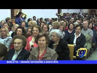 BARLETTA | Grande devozione per Santa Rita