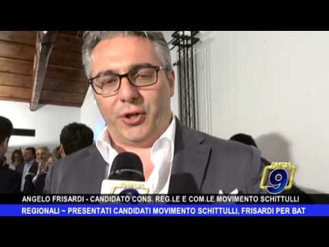 REGIONALI | Presentati i candidati del Movimento Schittulli, Frisardi per la Bat