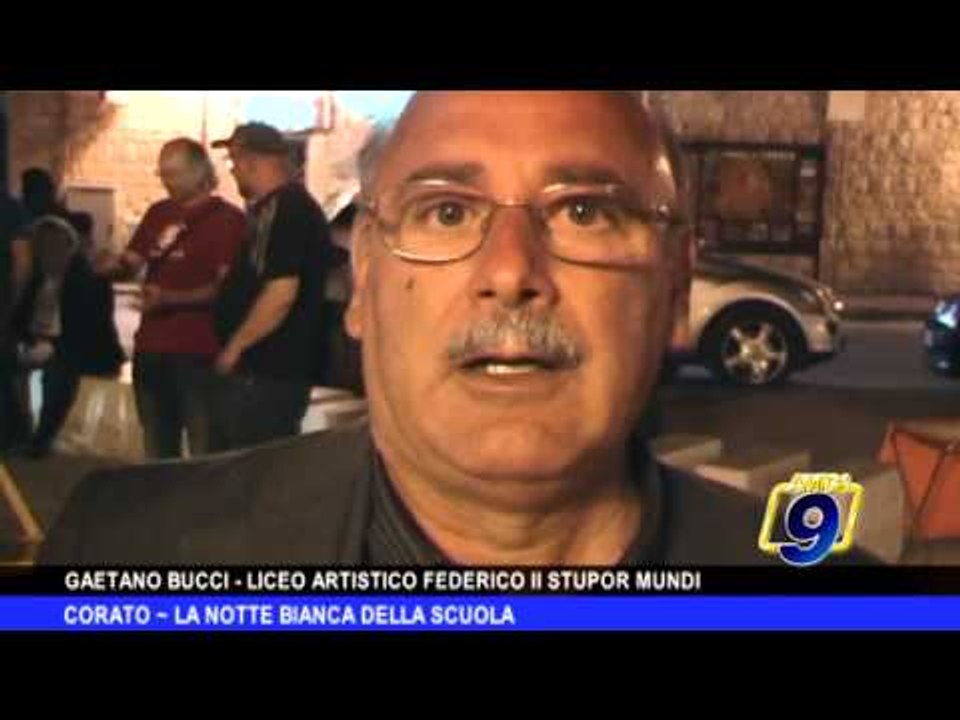 CORATO | La notte bianca della scuola