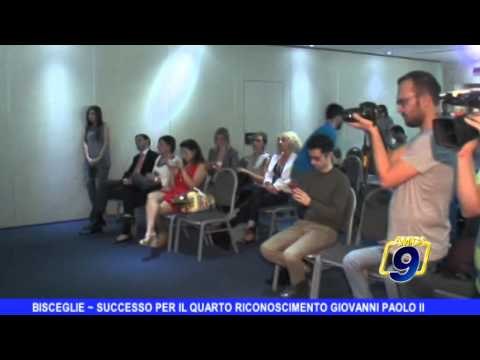 BISCEGLIE | Successo per il Riconoscimento Giovanni Paolo II