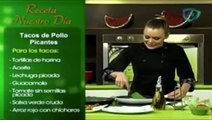 Cómo hacer tacos de pollo picantes / Comida mexicana / Mexican food