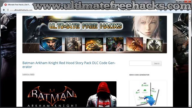 How to GetBatman Arkham Knight Red Hood Story Pack DLC Codes Free Giveaway