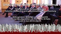 „Unaufgeregt reden zum Föderalismus