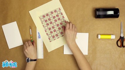 Karte in Fenster im Herzen