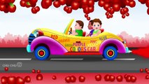 Let's Learn The Colors- 3D Animation - English Nursery Rhymes - Nursery Rhymes - Kids Rhymes - for children with Lyrics