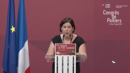 Intervention de Pernelle Richardot au Congrès de Poitiers