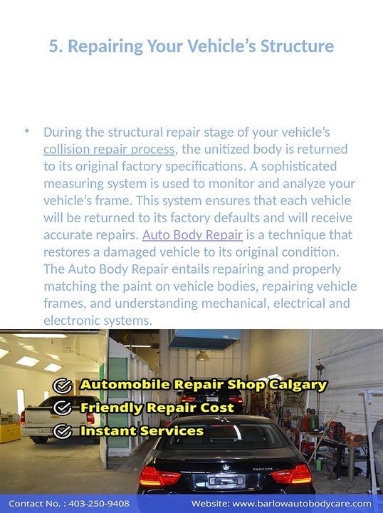 Calgary auto body shop