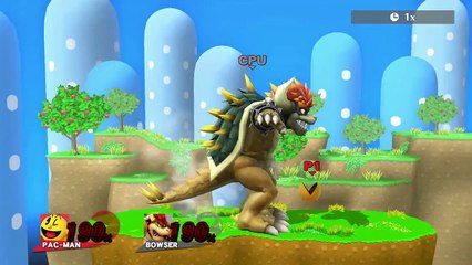 Pac-Man imbattable dans Super Smash Bros