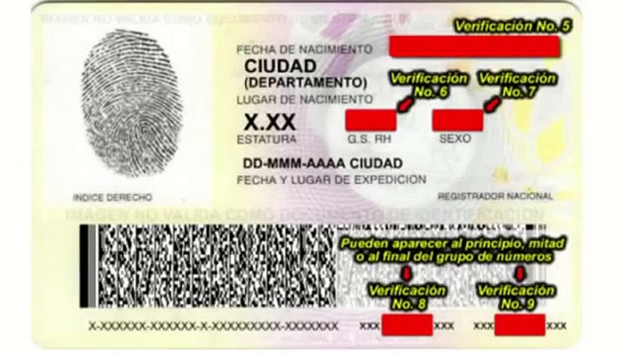 Demostración Lectura de Cédula Colombiana - Cód...