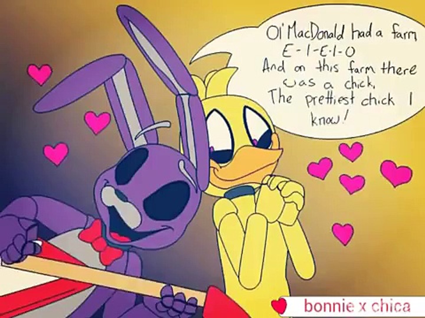 Fnaf Bonnie X Chica - 