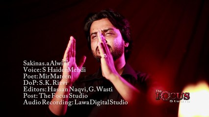 S Haider Mehdi _ Haye A Sakina Alwida 2013-2014