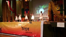 Glasgow UK Bengali Children's pohela boishakh dance performance